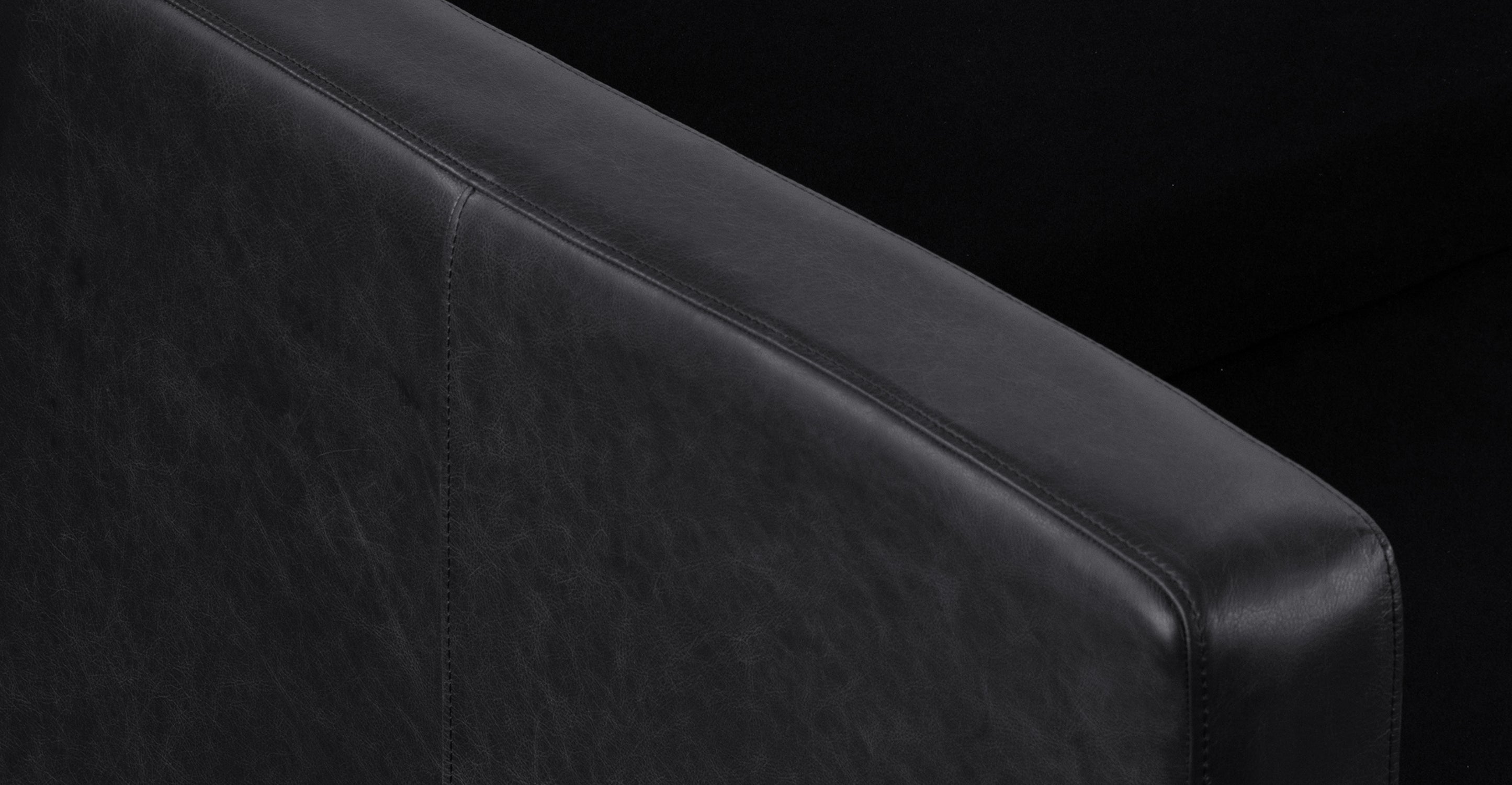 Premium Napa Leather Sofa - Modern Luxury Living Room Furniture for Home & Office - Perfect for Relaxing, Entertaining & Stylish Decor