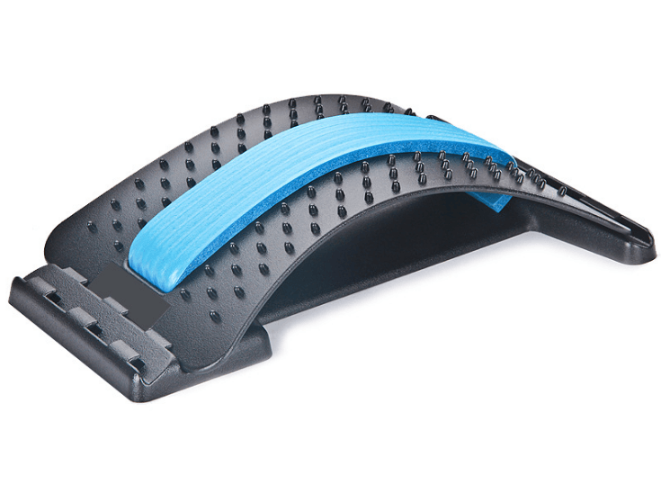 Best Pain Relief Back Stretcher for Lower Back Pain - Posture Corrector & Spine Alignment Device - Perfect for Office Workers, Athletes & Home Use