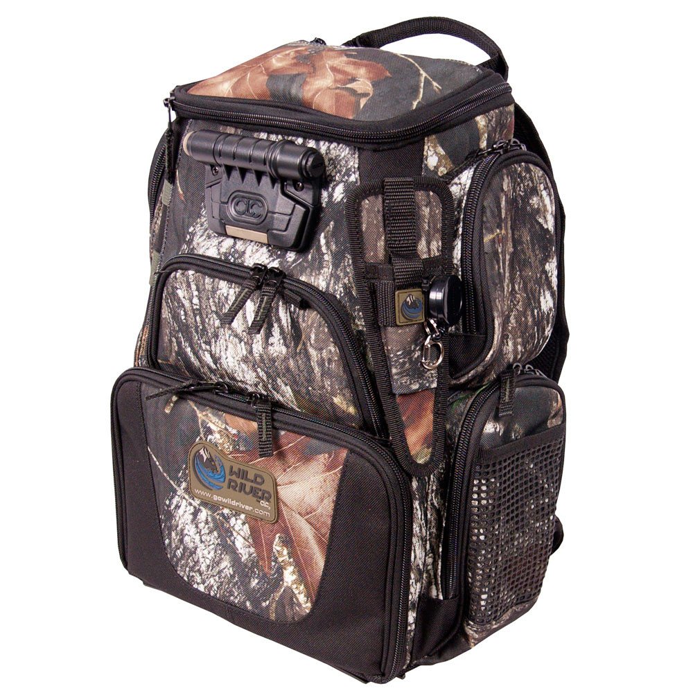 Wild River RECON Mossy Oak Compact Lighted Backpack - Waterproof Hunting Daypack with LED Lights | Perfect for Outdoor Adventures, Camping & Hiking