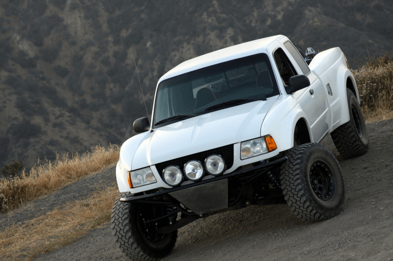 1998-2011 Ford Ranger TT Style Fenders with 5 Bulge Design - Durable Aftermarket Replacement for Off-Road & Custom Truck Builds (Perfect for Trail Riding & Truck Shows)