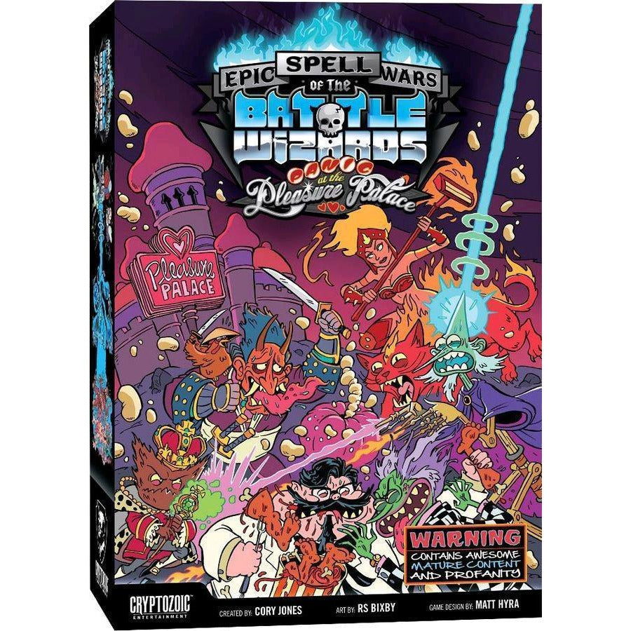 Epic Spell Wars 4: Panic at the Pleasure Palace - Hilarious Fantasy Card Game for Adults & Teens - Perfect for Game Nights & Parties