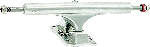 Ace AF1 80/10.0 Polished Skateboard Trucks - Set of 2 - High Performance Skateboard Parts for Street and Park Skating