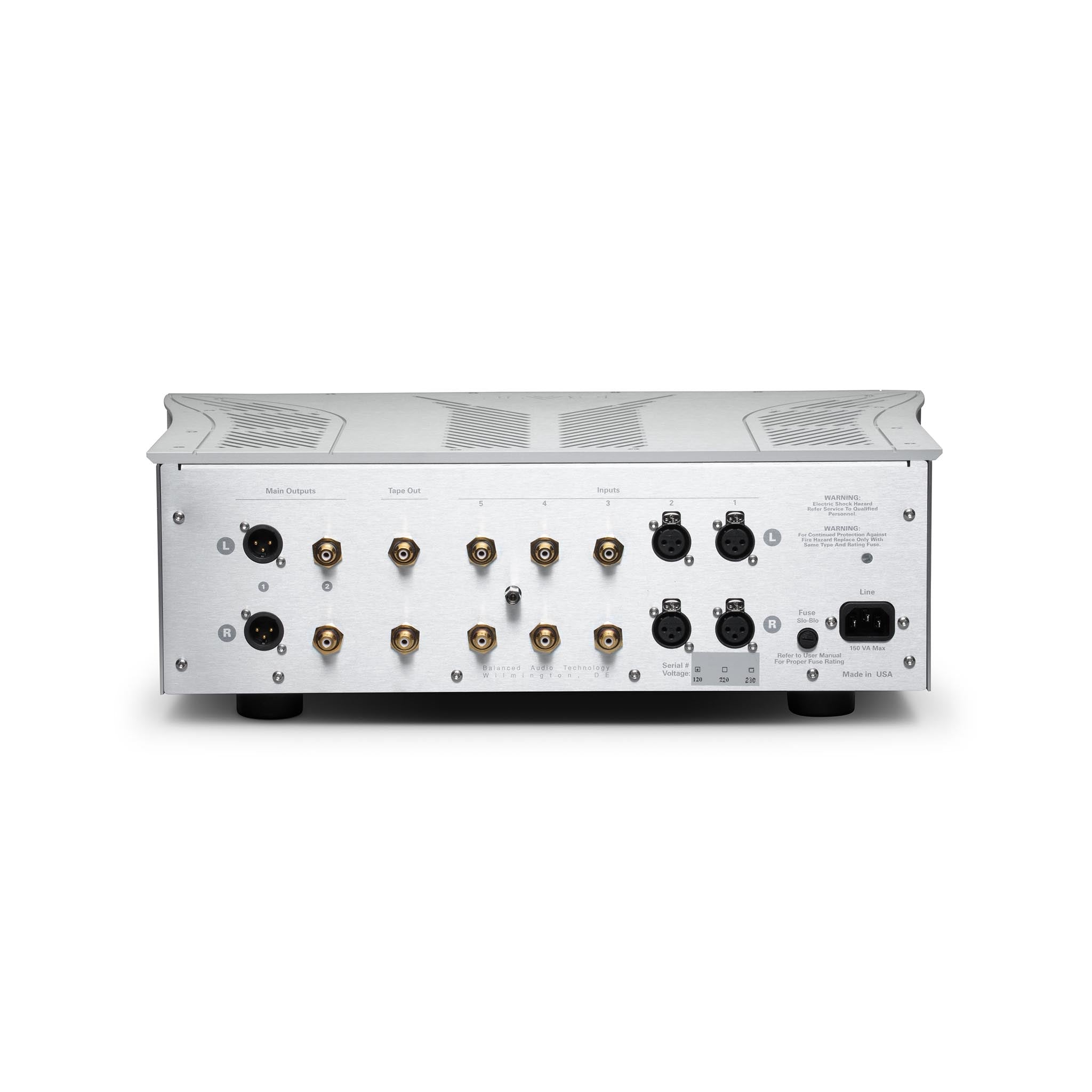 Balanced Audio Technology VK 80 Tube Preamplifier - High-End Vacuum Tube Audio Preamp for Audiophiles | Perfect for Home Theater & Music Studio Setup