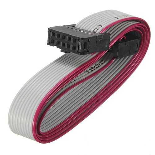 5V USBASP USBISP AVR Programmer with 10-Pin Cable & Protective Case - Perfect for Arduino, ATmega, and AVR Chip Programming | DIY Electronics & Microcontroller Projects
