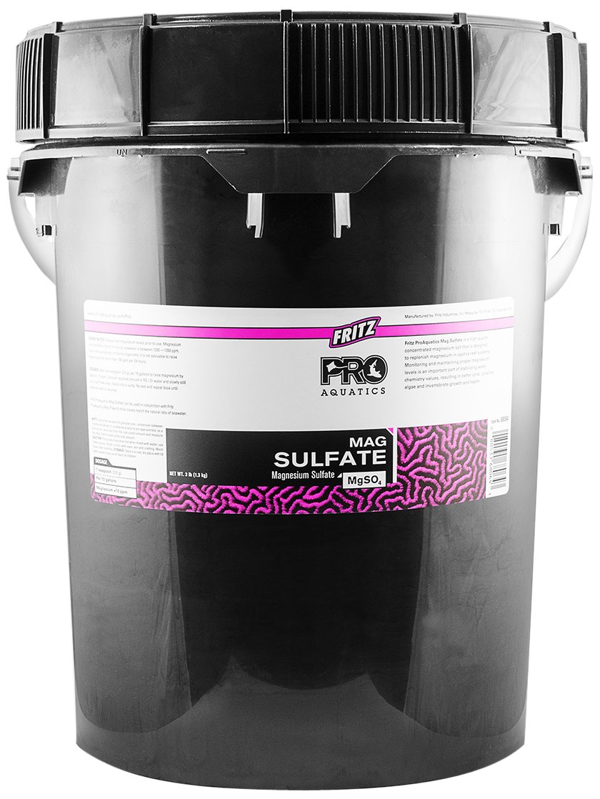 Fritz Aquatics Magnesium Chloride for Reef Aquariums - Bulk Marine Saltwater Supplement for Coral Growth & Health - Perfect for Saltwater Tanks, Reef Systems, and Coral Care