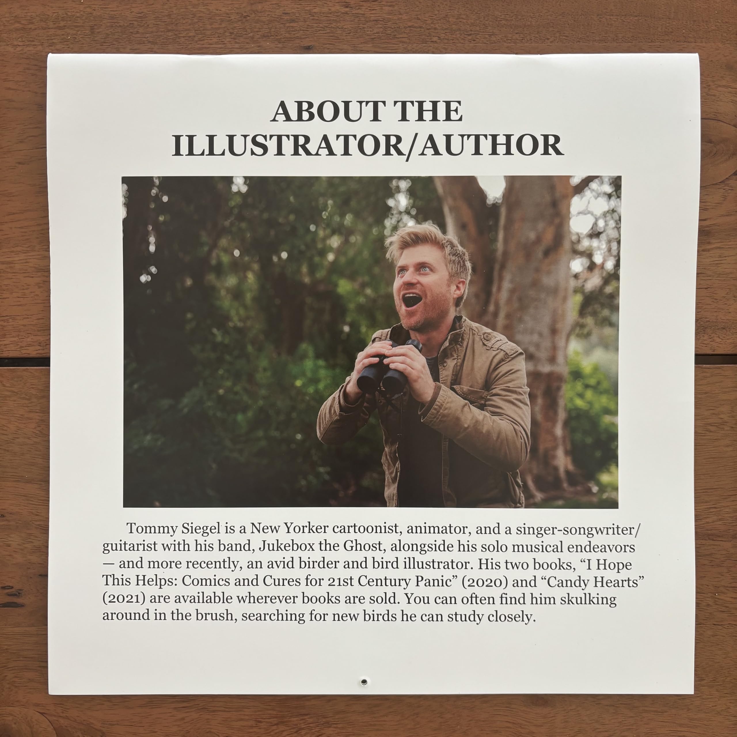 2025 Bird Lover's Calendar - Highly Accurate Avian Illustrations by Tommy Siegel | Perfect for Home, Office & Gifts for Bird Enthusiasts