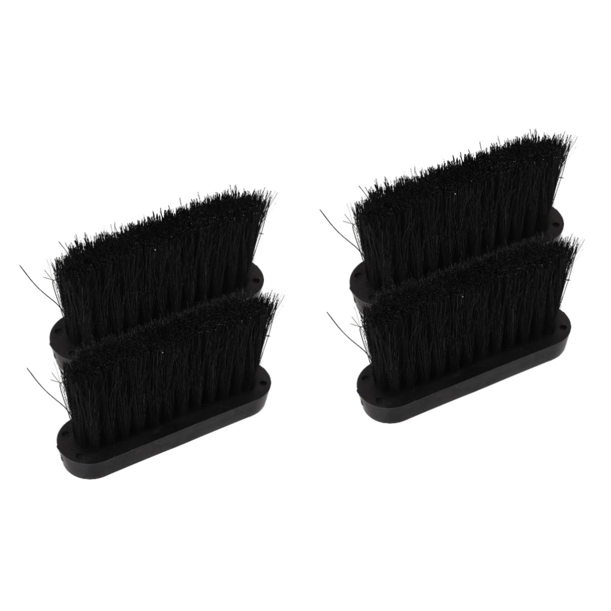 Garneck 2-Pack Bench Duster Replacement Heads - Fireplace & Kitchen Cleaning Brush Set - Durable Cleaning Accessories for Bench, Furniture & Household Surfaces - Perfect for Fireplace Maintenance & Kitchen Deep Cleaning