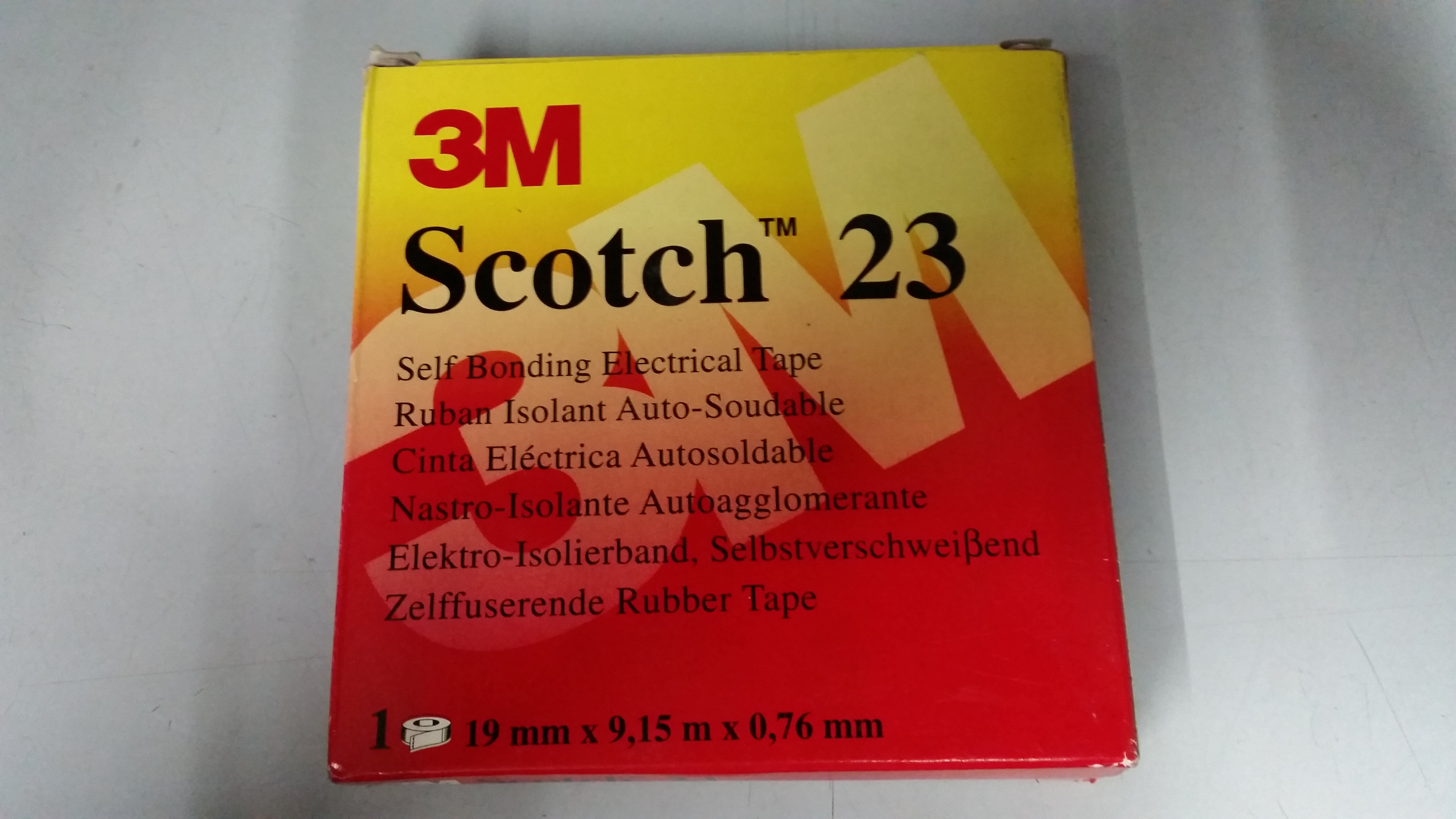 3M Scotch 23 Electrical Splicing Tape 3/4