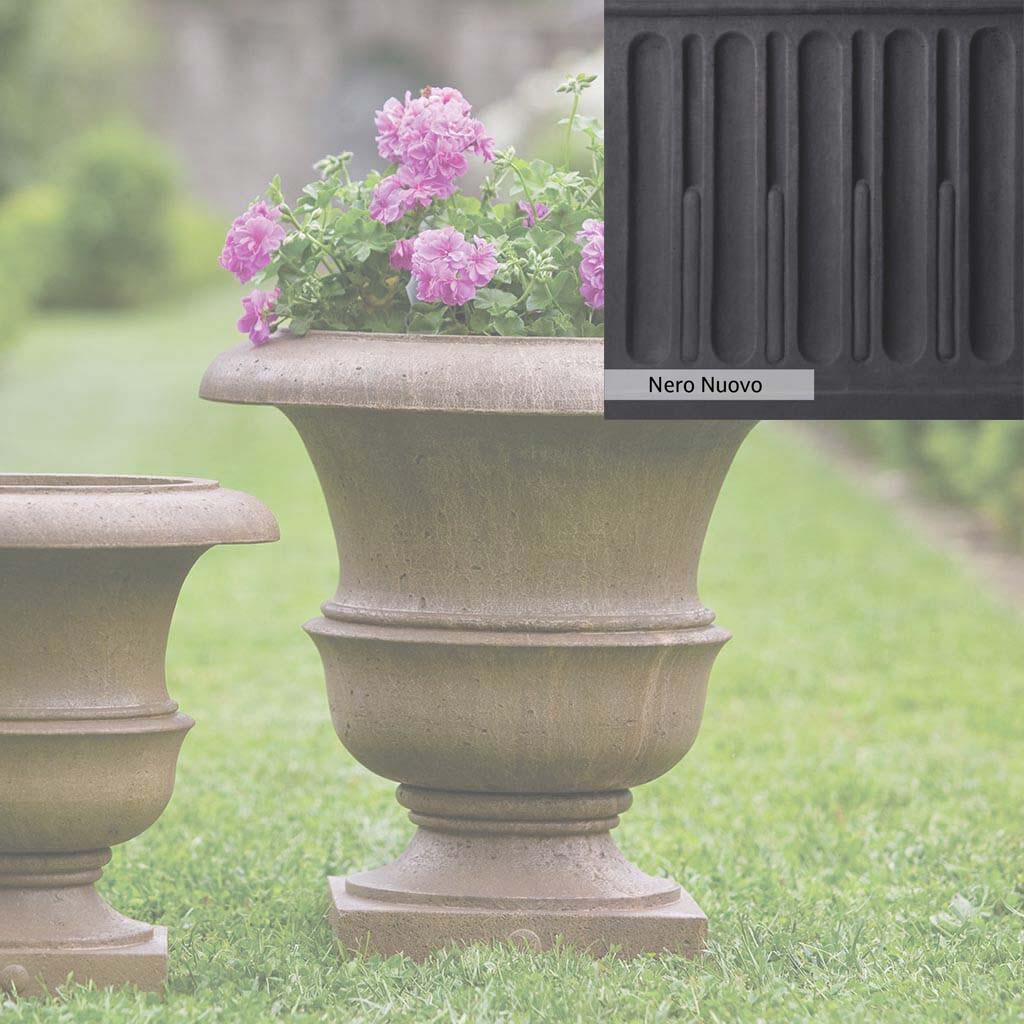 Campania International Williamsburg Wren Large Planter - Outdoor Garden Decor for Patio, Porch, and Yard - Classic Ceramic Flower Pot for Plants and Flowers