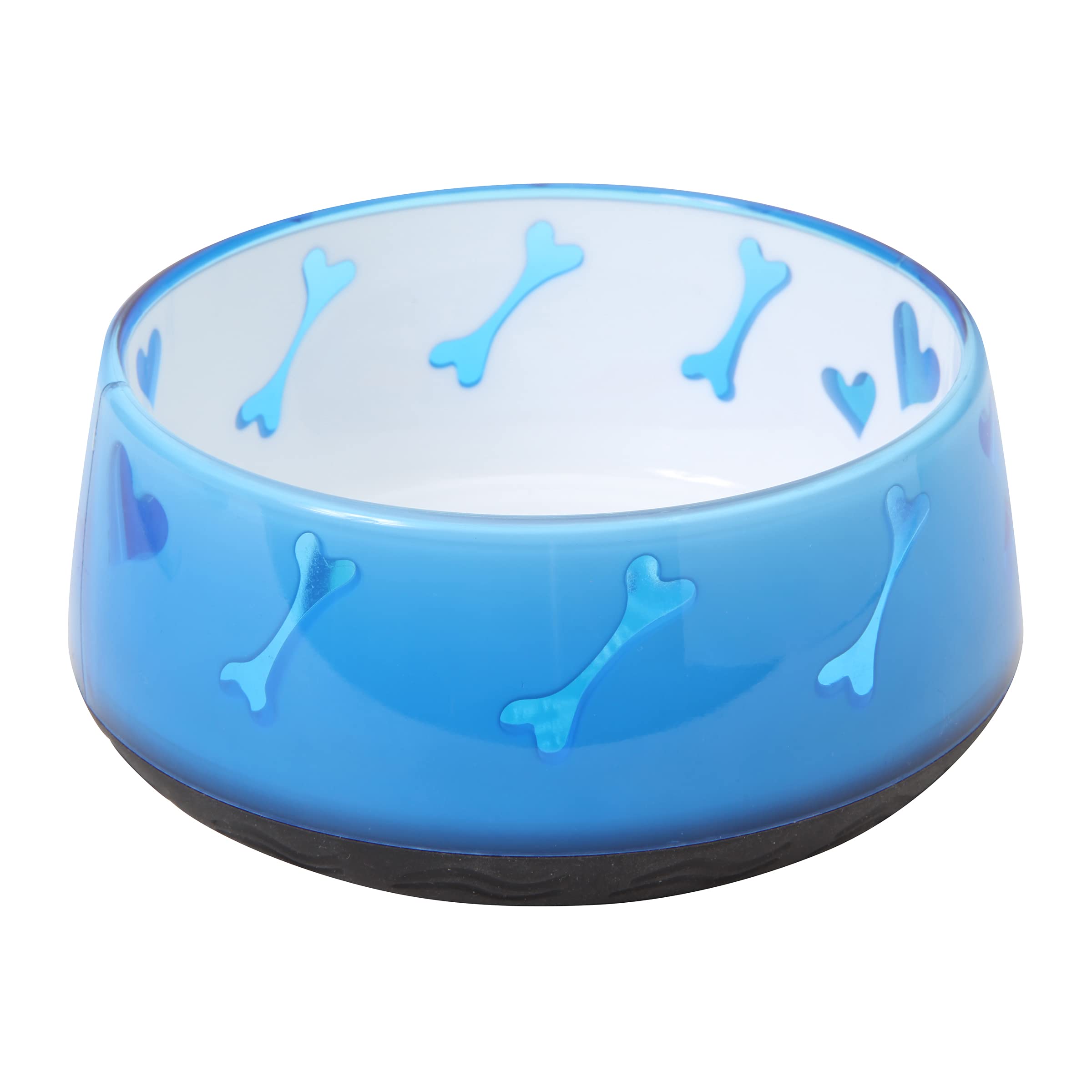 BPA-Free Non-Skid Dog Food and Water Bowl - 4.9 Inch Pet Dish for Small to Medium Dogs | Durable, Spill-Proof Design for Indoor & Outdoor Use | Perfect for Home, Travel, and Training