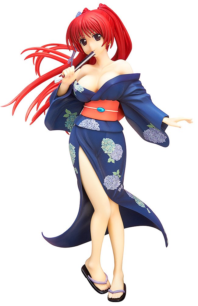 Good Smile To Heart 2: Tamaki Kousaka Yukata Ver. 1/8 Scale PVC Figure - Anime Collectible for Display & Cosplay Inspiration