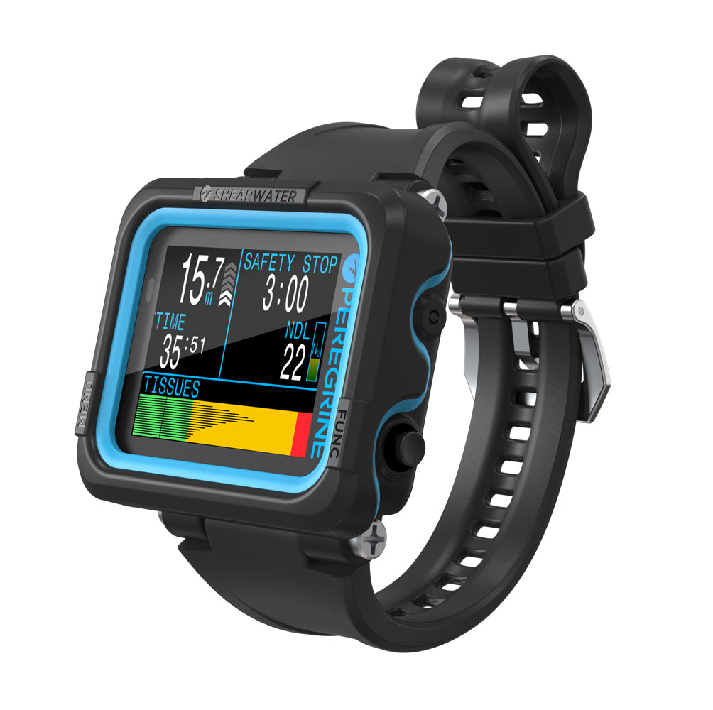 Shearwater Peregrine Dive Computer - Professional Scuba Diving Gear for Underwater Exploration & Adventure | Perfect for Recreational & Technical Divers