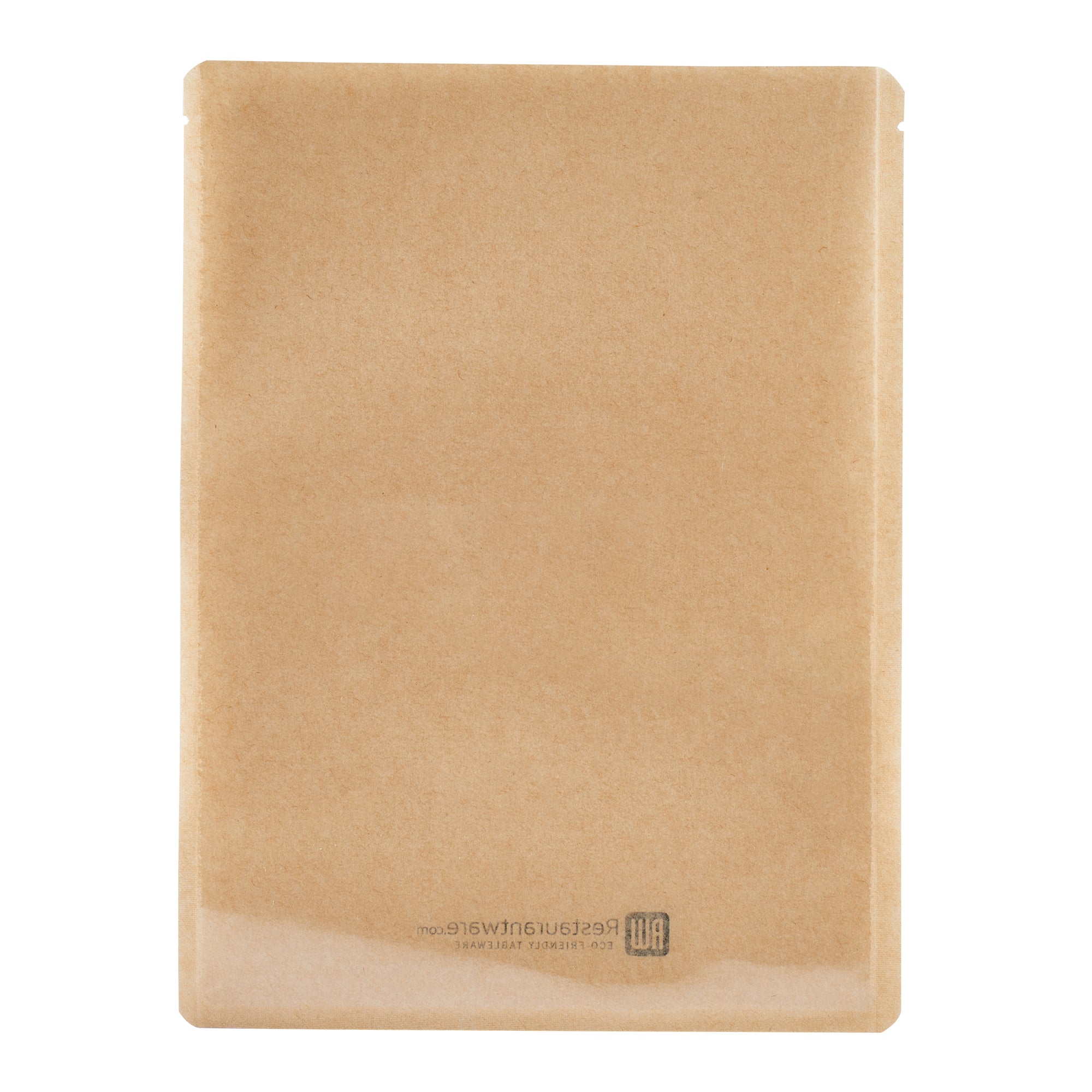 Kraft Plastic Medium Sandwich & Snack Bags - Heat Sealable (8 3/4