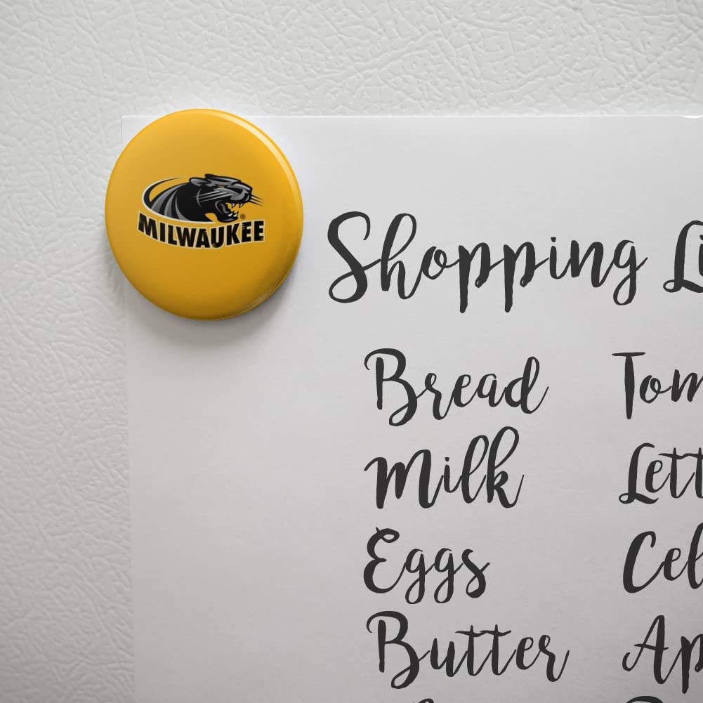 University of Wisconsin Milwaukee Official Logo Refrigerator Magnet - Decorative Kitchen Accessory for Fans & Alumni - Perfect for Lockers, Fridges & Office Spaces