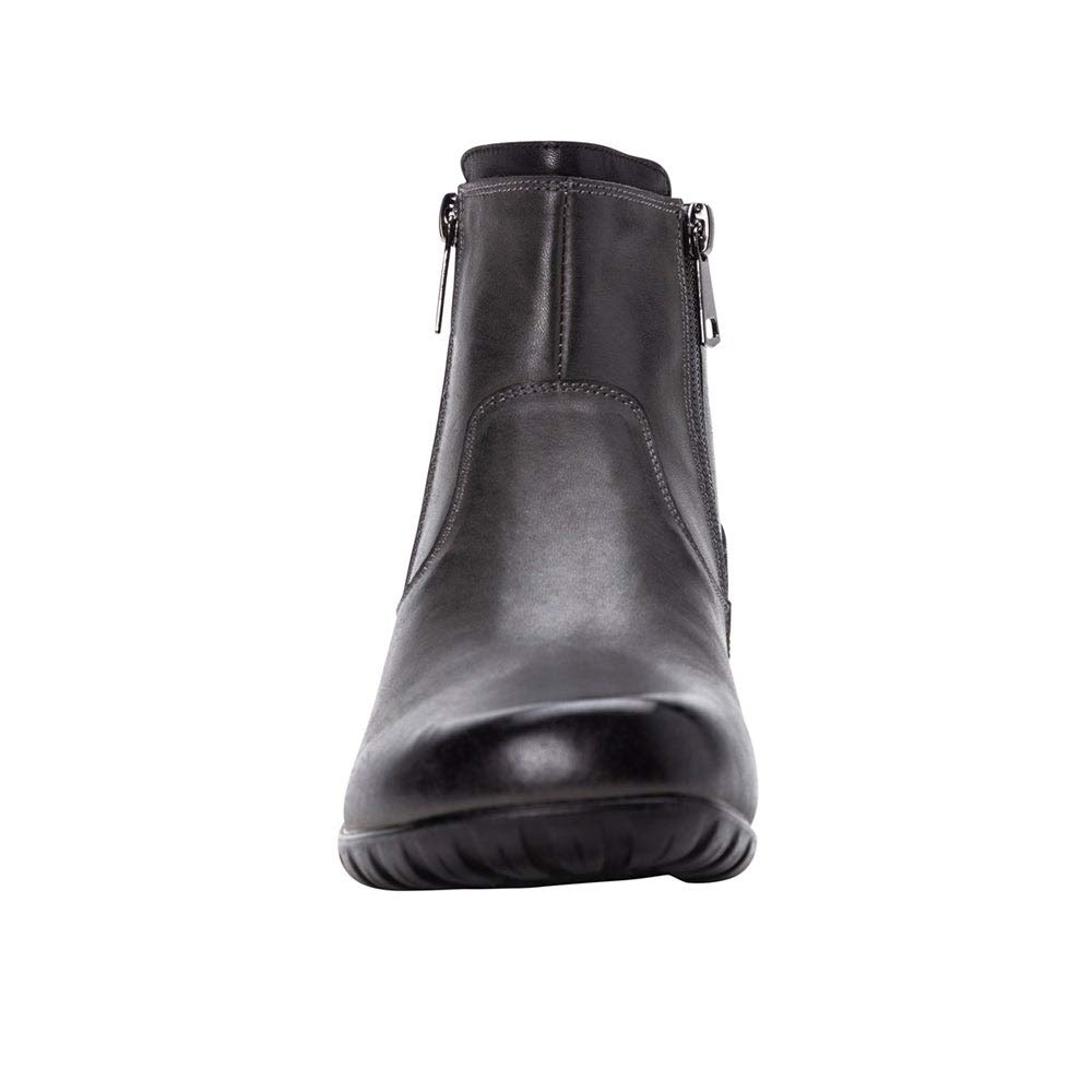 Propet Women's Darley Zippered Casual Boots - Comfortable Slip-Resistant Ankle Booties for Walking, Work & Everyday Wear