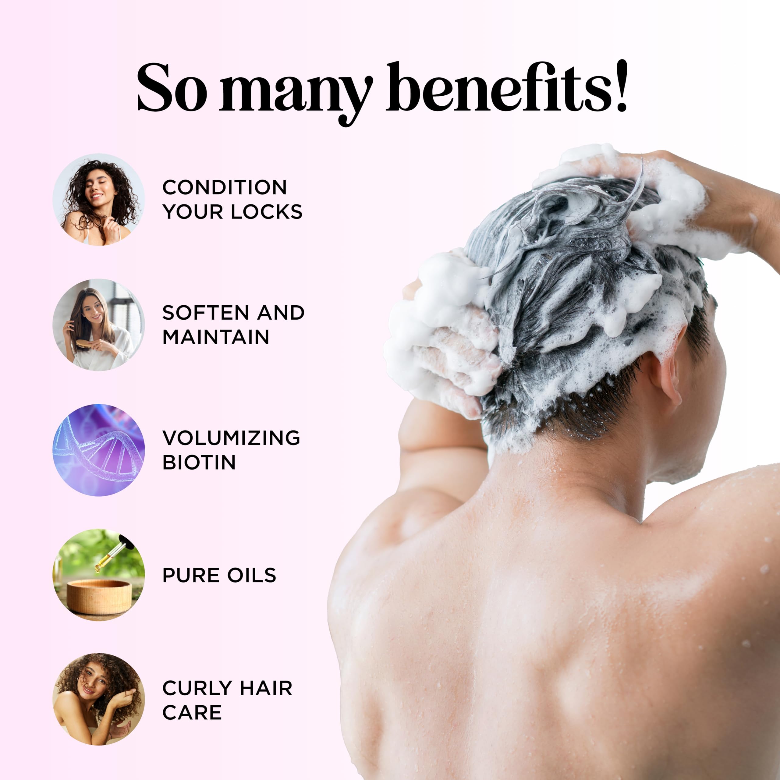 Boost Biotin & Collagen Hair Conditioner for Growth - Sulfate-Free Moisturizing Treatment with Castor & Rosemary Oil for Fine, Weak & Dull Hair - Volumizing for Women & Men (16 Fl Oz) - Perfect for Daily Hair Care & Damaged Hair Repair