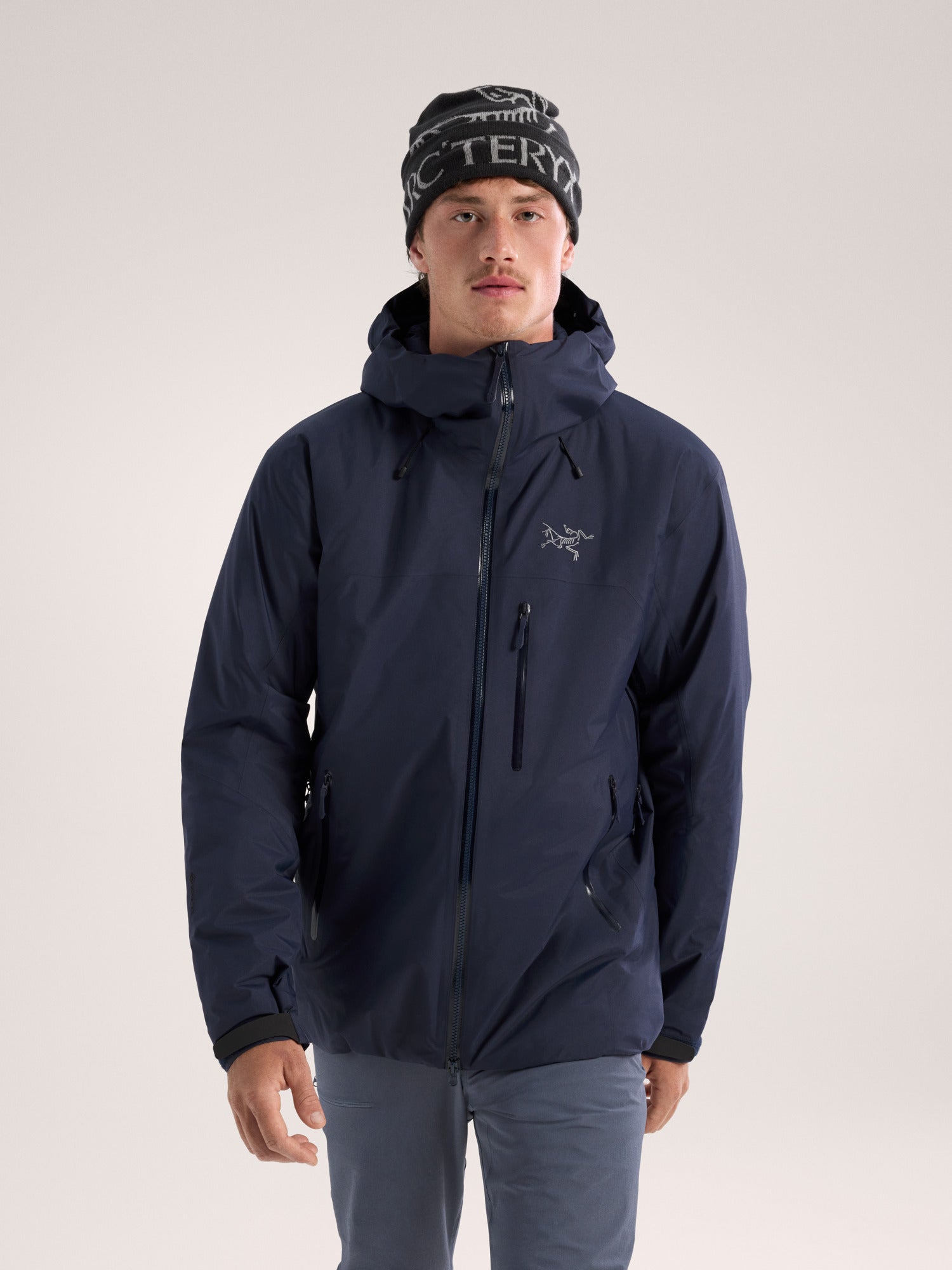 Men's Beta Insulated Jacket - Lightweight Waterproof Winter Coat for Hiking & Outdoor Activities - X000008885