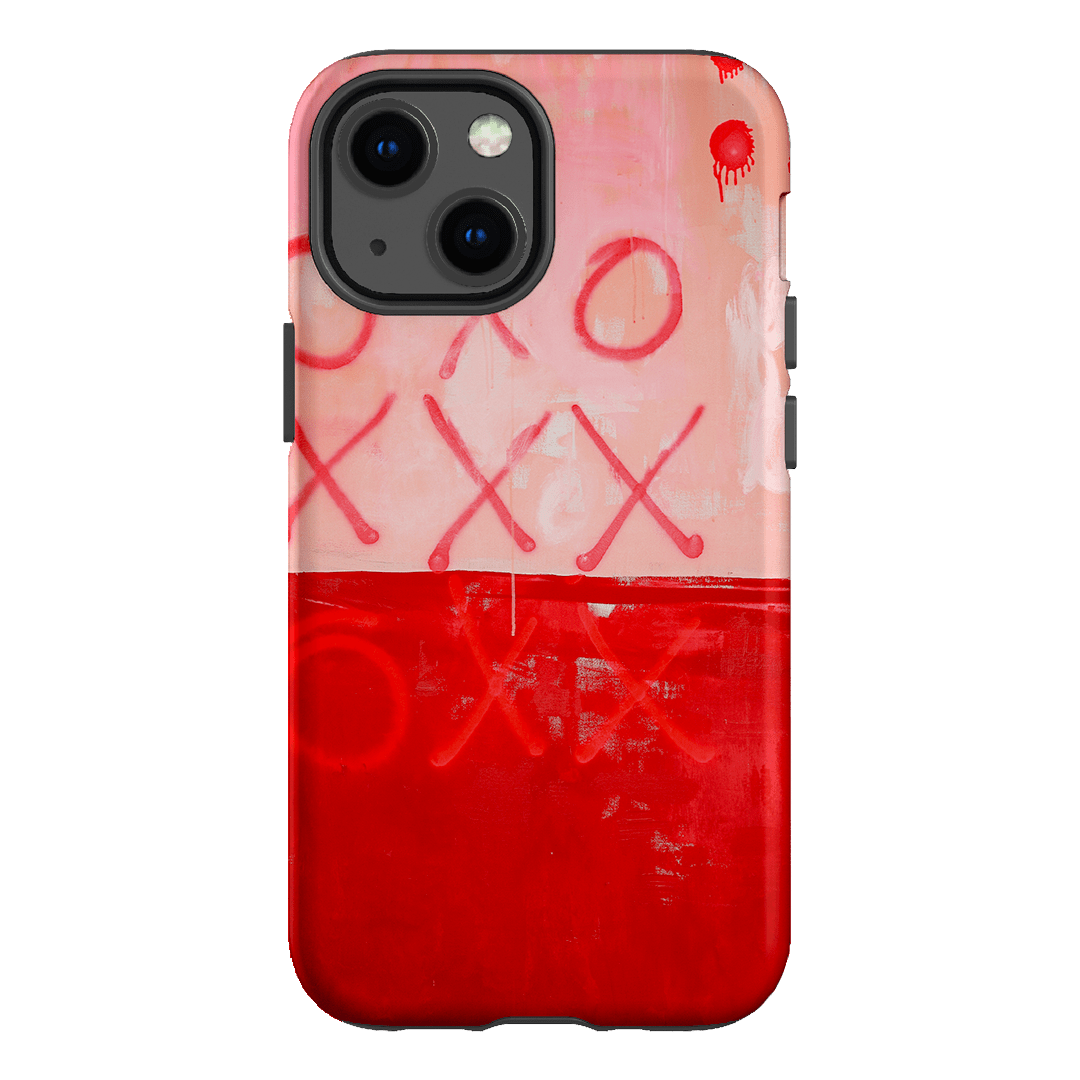 Premium Xoxo Phone Case - Shockproof & Slim Design for iPhone 15/14/13/12/11 Pro Max - Trendy Cute Protective Cover for Everyday Use, Travel & Outdoor Activities