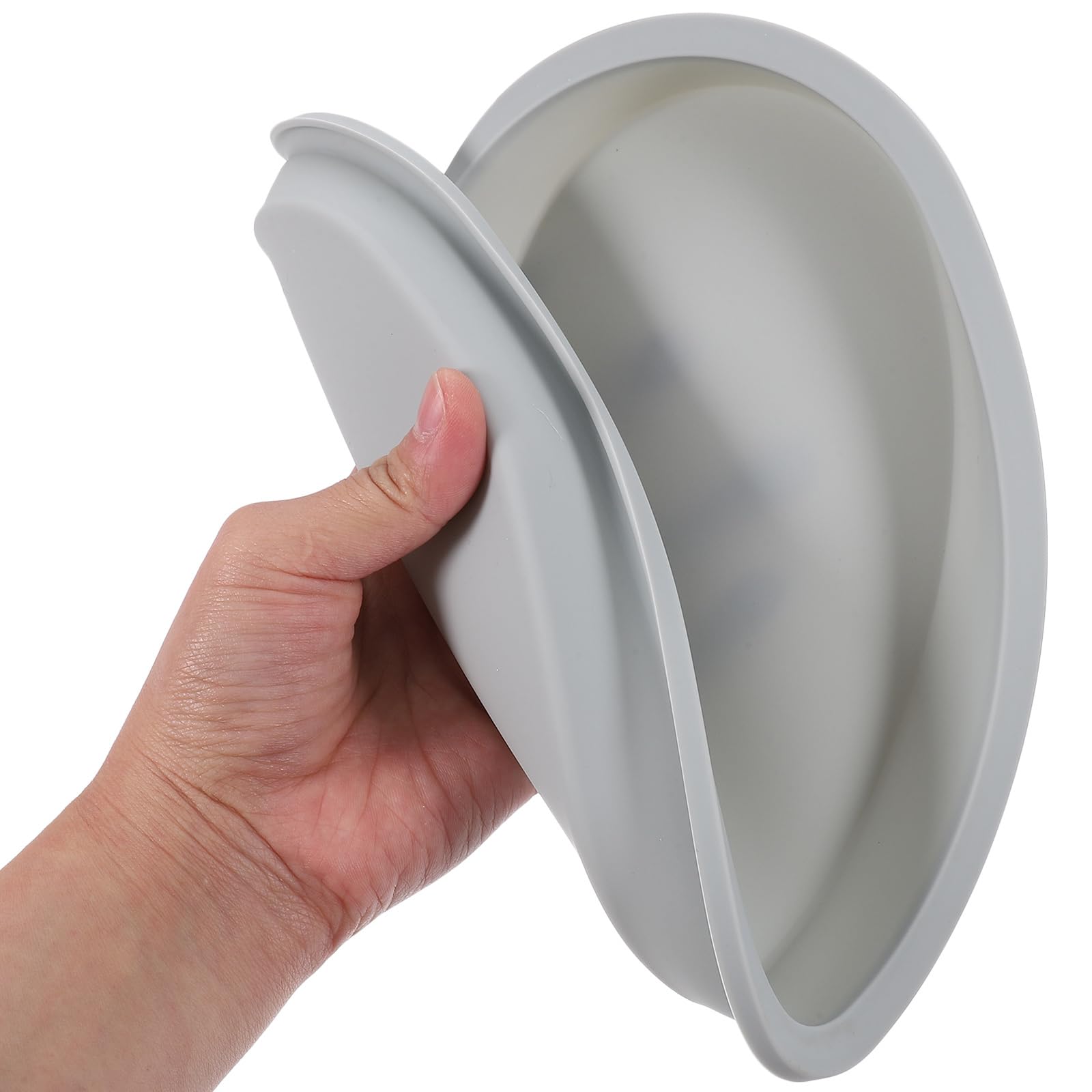 Hemoton 2-Pack 8 Inch Heart Shaped Silicone Cake Pans - Non-Stick Baking Molds for Chocolate, Jelly, Pudding, Soap & Candy - Oven, Microwave & Freezer Safe - Perfect for Valentine's Day, Mother's Day & Romantic Desserts