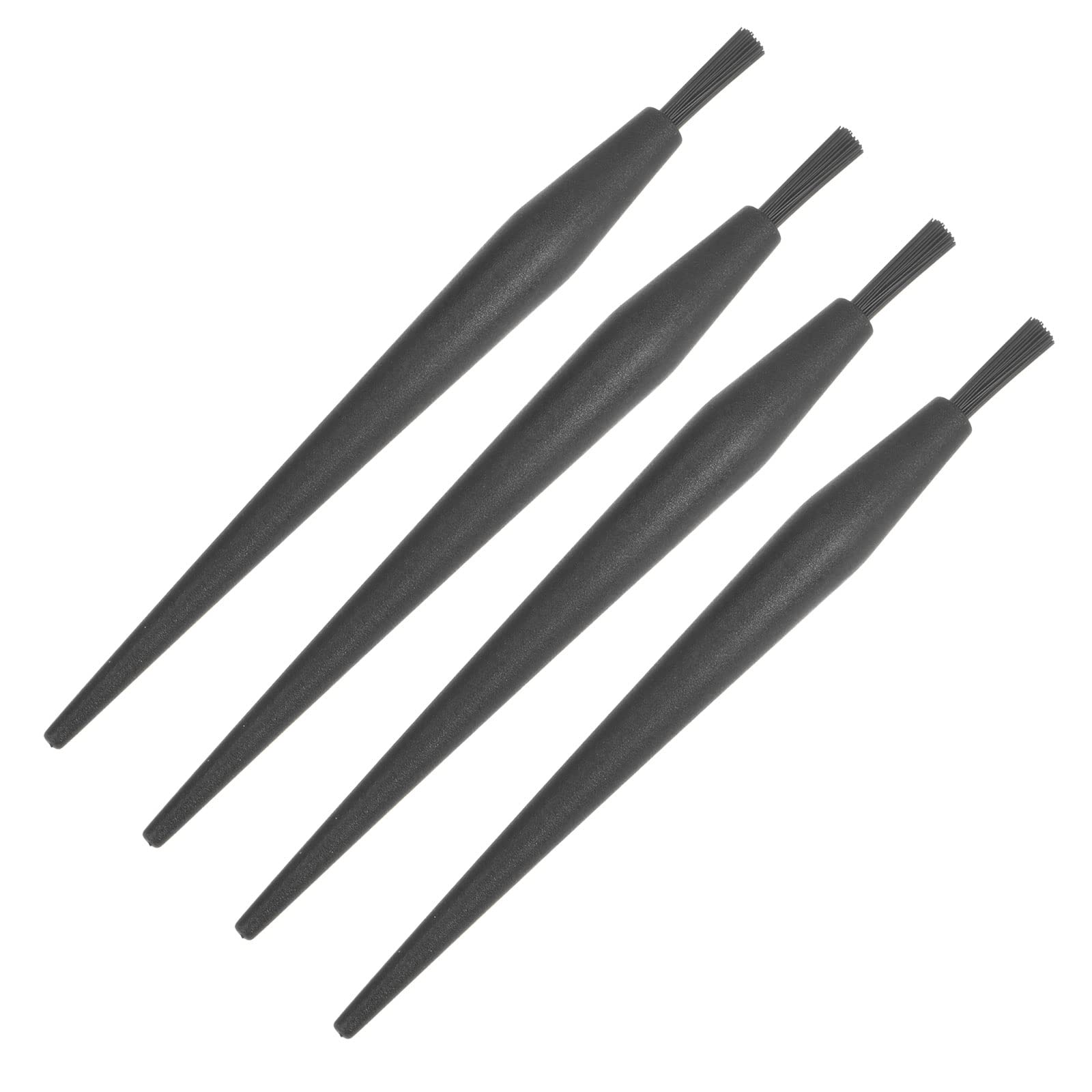 uxcell 4PCS ESD Brush for Electronics - 18x4mm Nylon Bristles for PCB Repair & Keyboard Cleaning