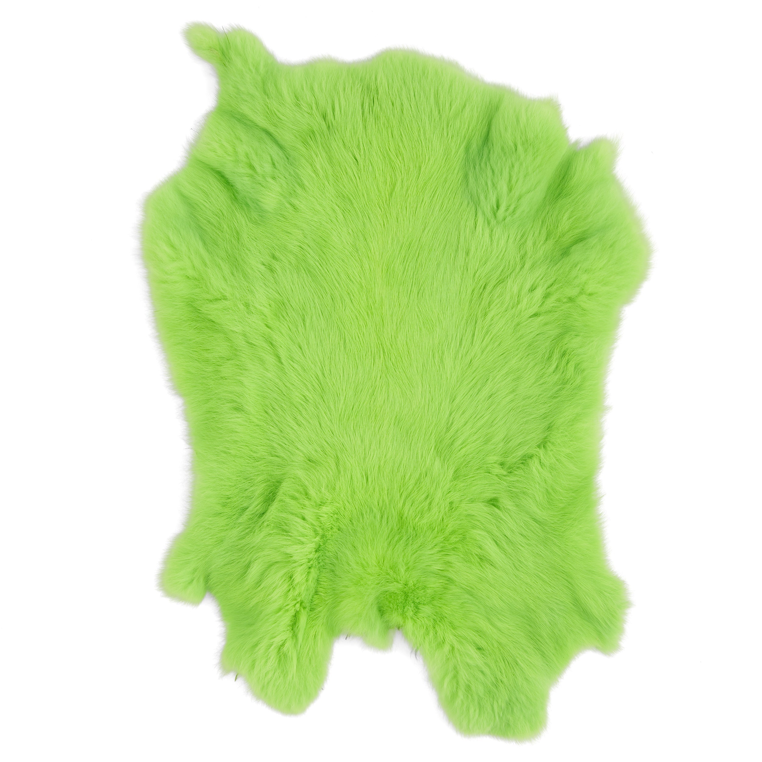 Premium Dyed Rabbit Fur - Soft, Luxurious & Hypoallergenic for Coats, Hats & Home Decor | Eco-Friendly & Fashionable