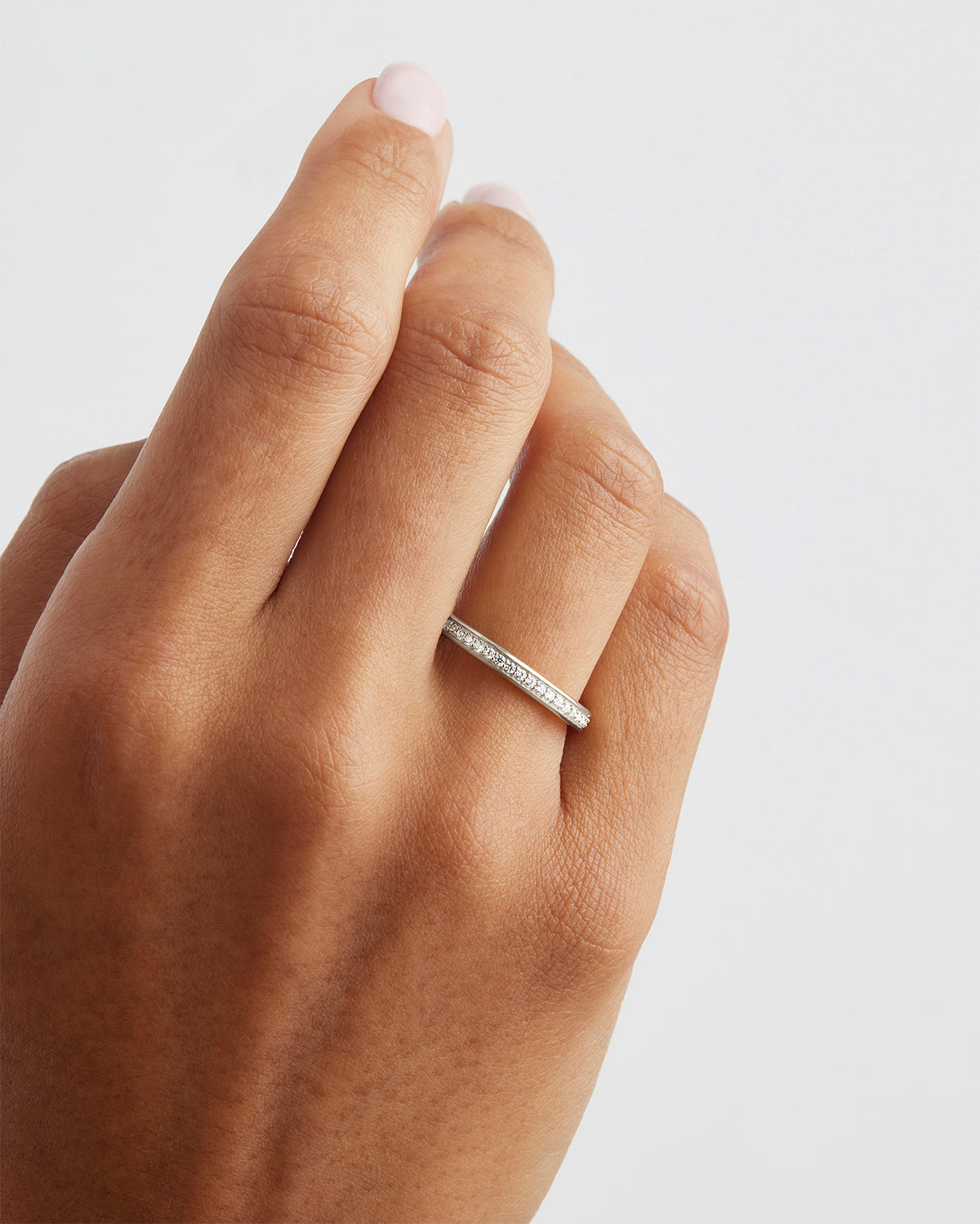 925 Sterling Silver With Love Ring - Elegant & Dainty Promise Band for Women - Perfect for Anniversaries, Engagements & Romantic Gifts
