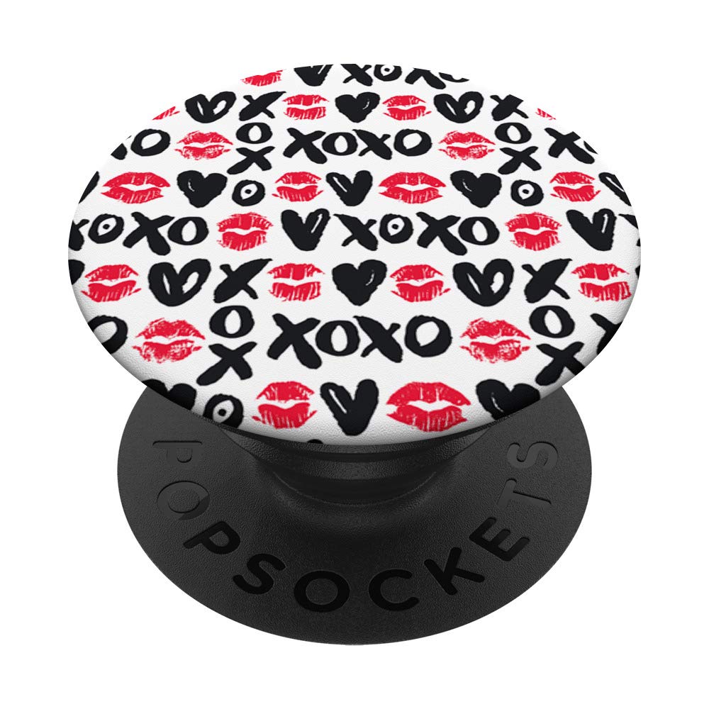XOXO Red Lipstick - Long Lasting Matte Lipstick with Heart-Shaped Smooches for Valentine's Day, Date Night & Special Occasions