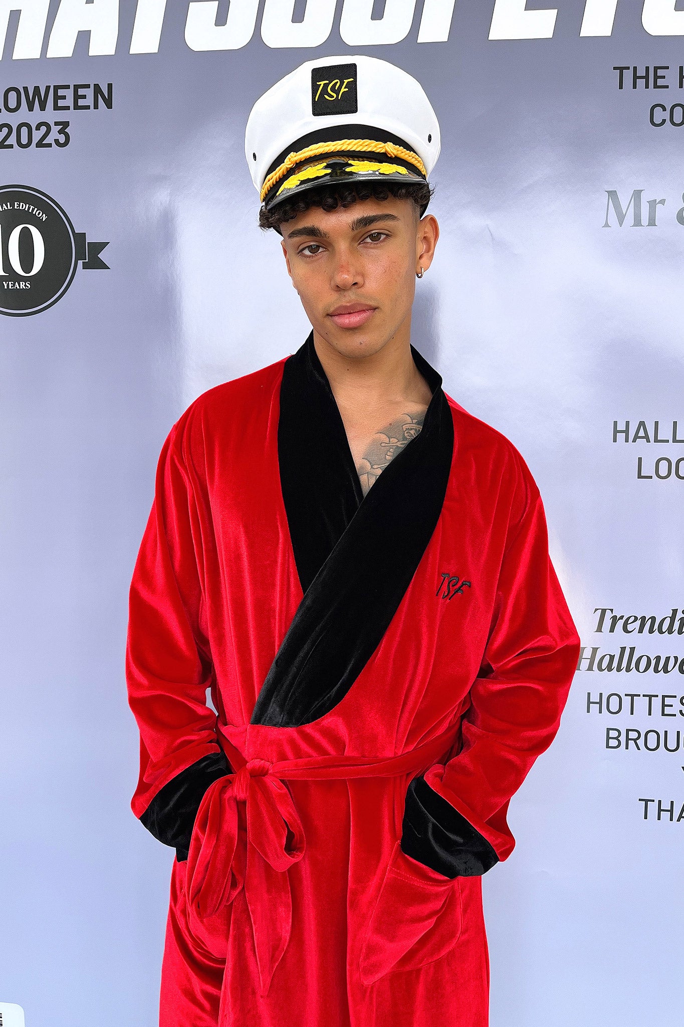 White Captain Hat - Premium Nautical Costume Accessory for Pirate Party, Halloween, and Cosplay