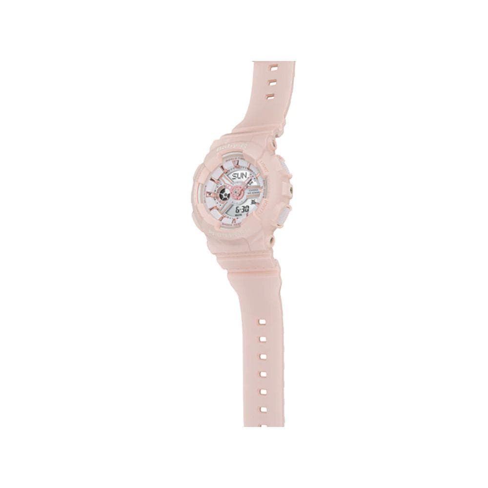 CASIO BABY-G BA-110RG-4ADR Women's Digital Sport Watch with Shock Resistance & LED Light - Perfect for Running, Swimming & Outdoor Activities