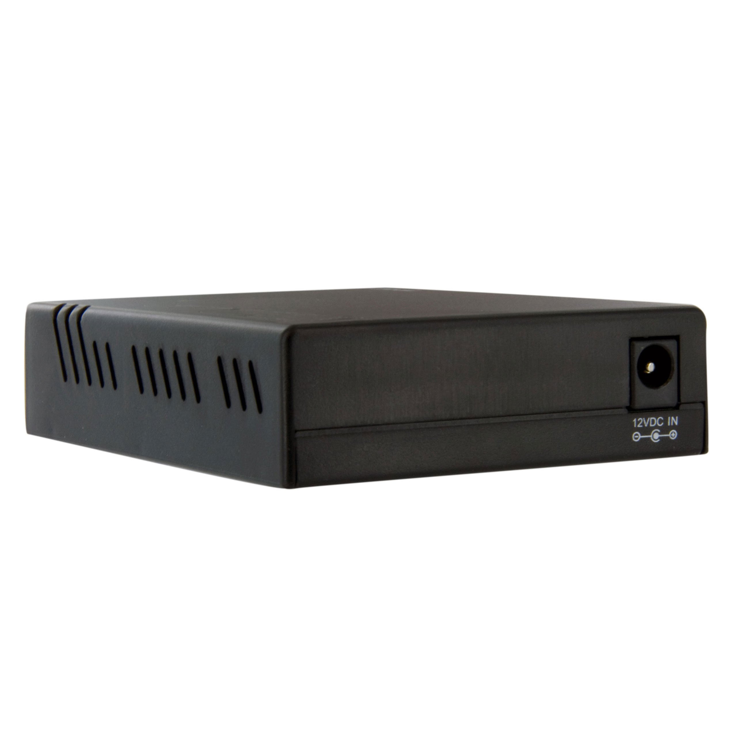 StarTech.com MCM110ST2 10/100 Fiber to Ethernet Media Converter - Multi Mode ST, 2 km Range - Ideal for Office Networks, Data Centers & Industrial Applications