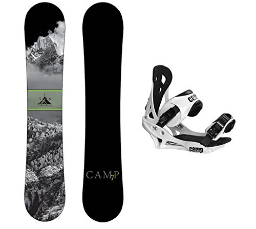 Valdez Men's Snowboard Package with Summit Bindings - Perfect for Mountain Adventures