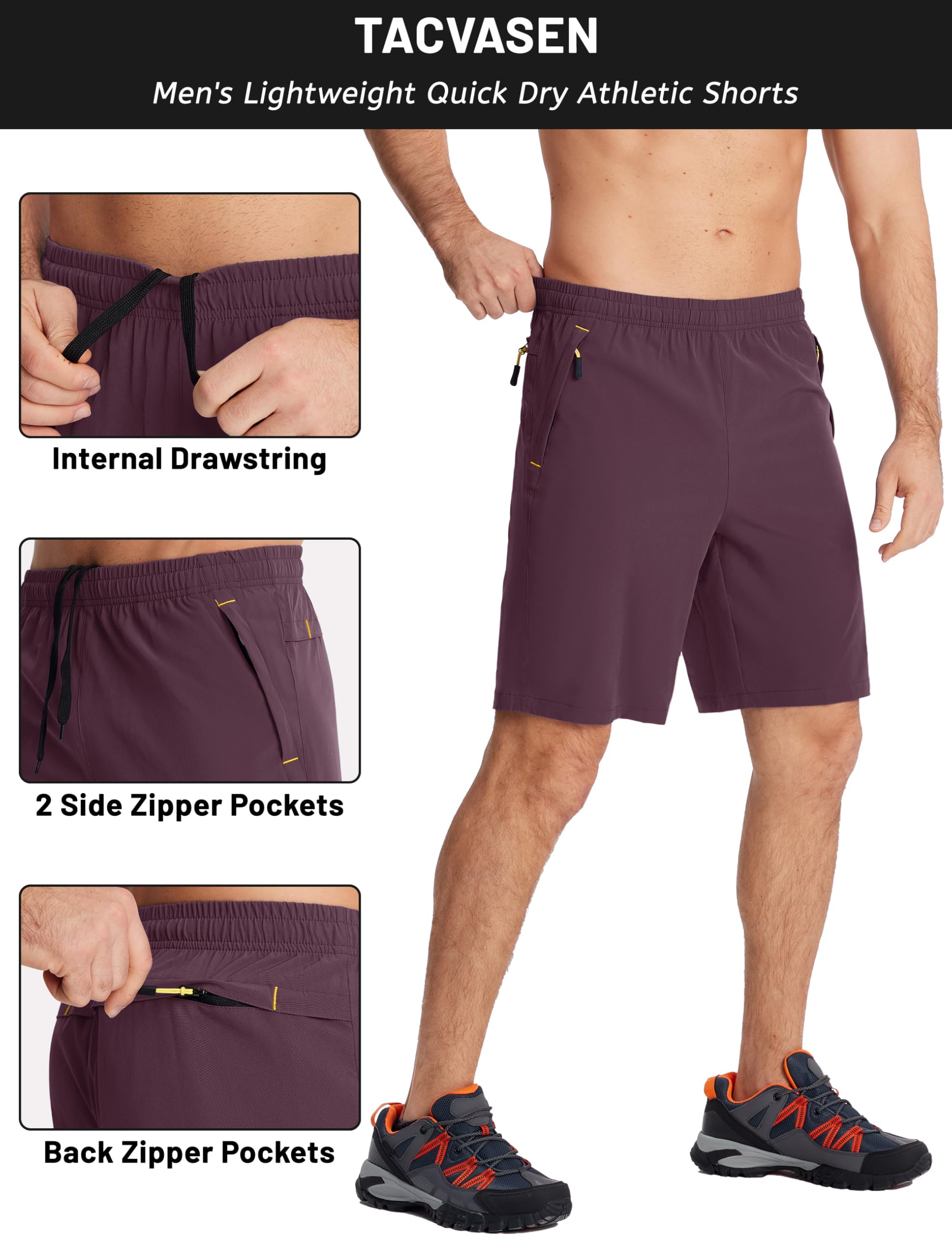 TACVASEN Men's 9
