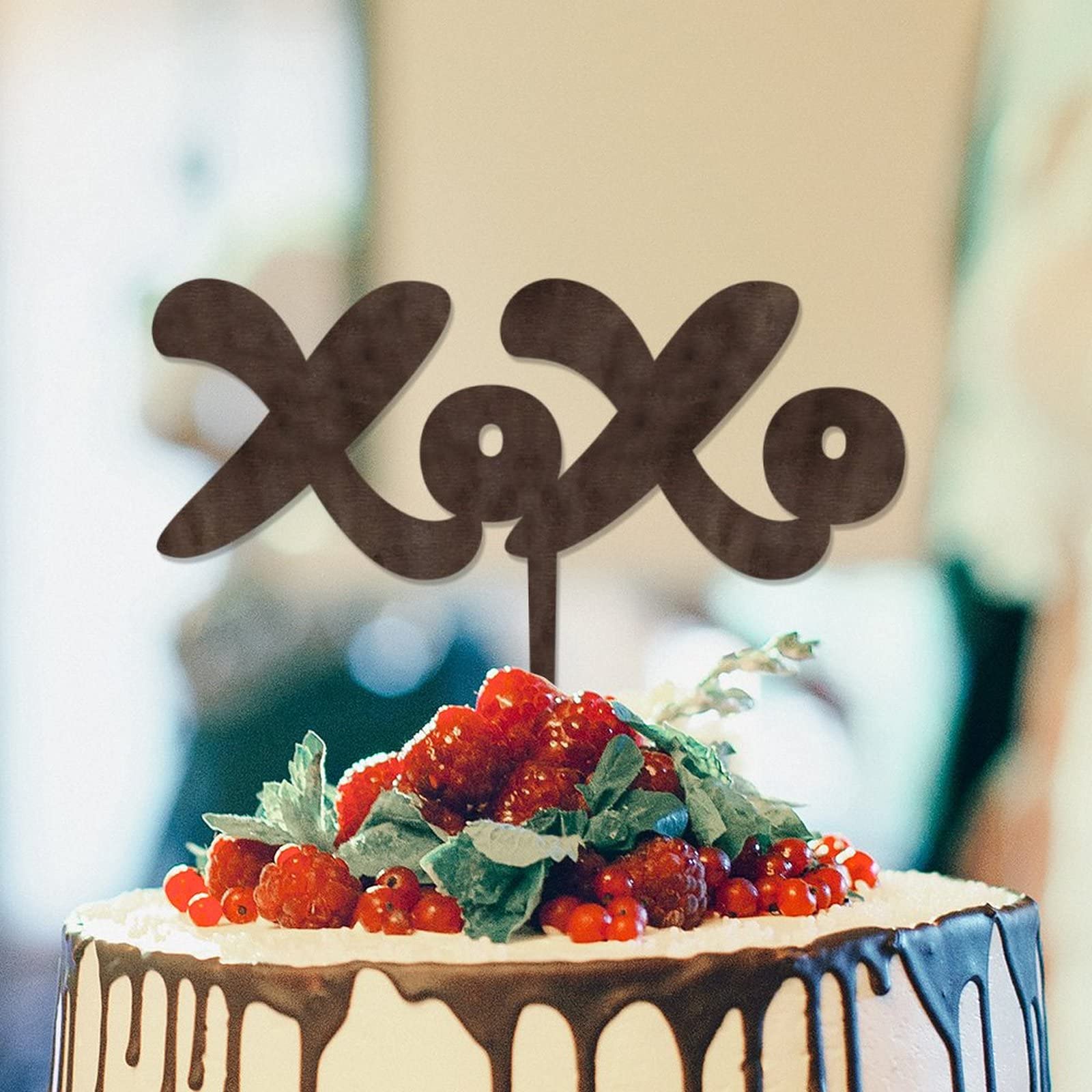 Personalized Mr & Mrs Cake Topper - Custom Rustic Wood Wedding Cake Topper with Last Name & Funny Love Quotes - Perfect for Bridal Showers, Anniversaries & Romantic Celebrations