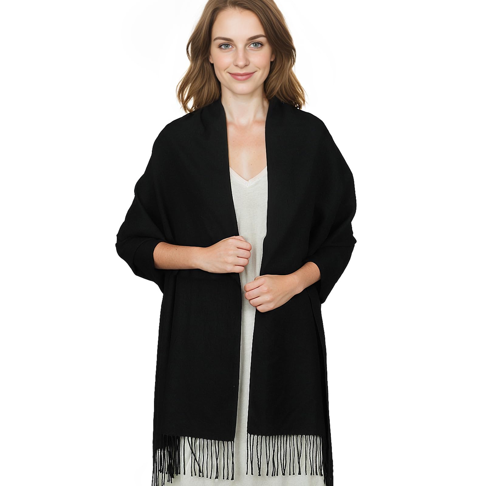 Luxury Pashmina Shawl Wraps for Women - Extra Large Soft Winter Scarf, Elegant Evening Shawl for Dresses & Wedding Accessories - Perfect for Formal Events, Date Nights & Special Occasions