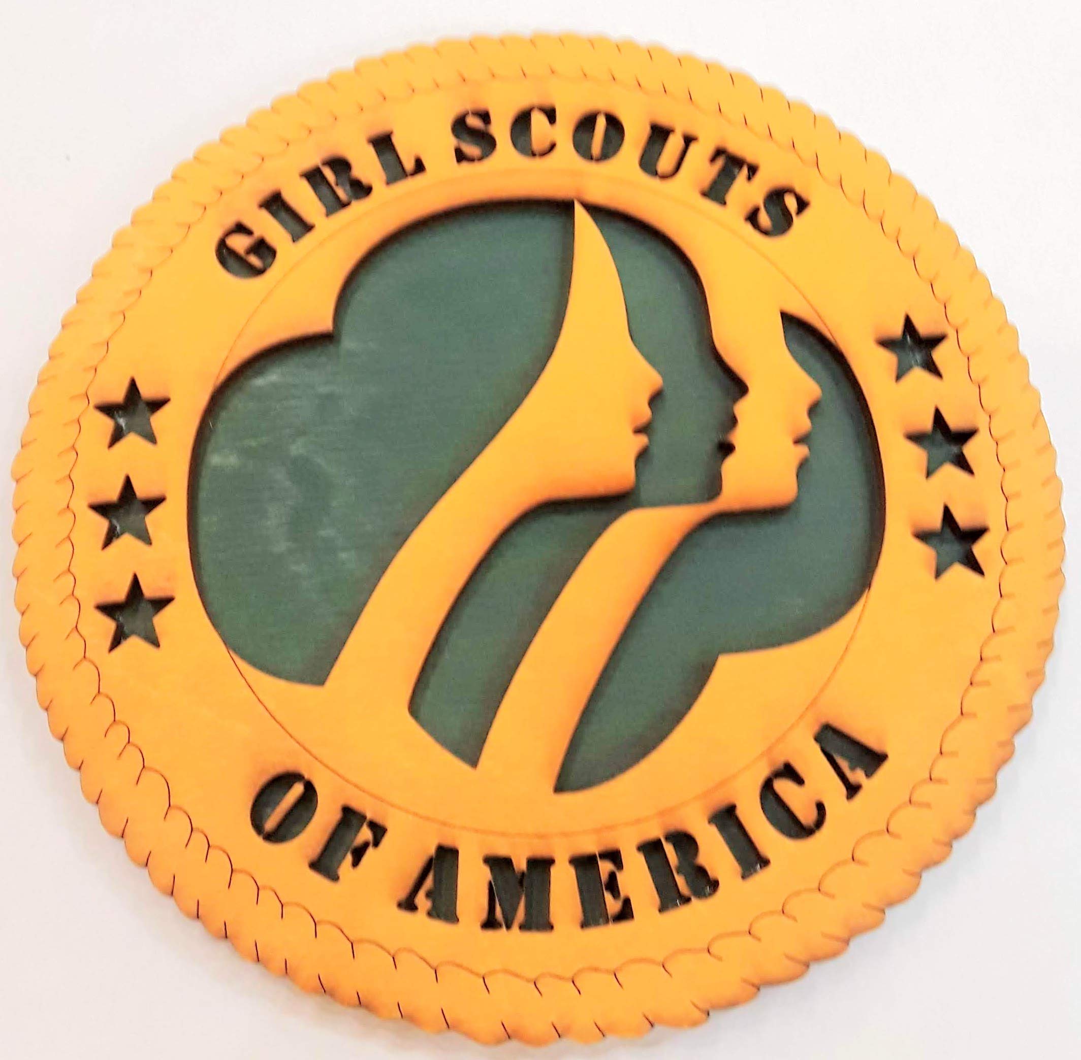 Girl Scouts Wooden Desk Plaque - Perfect for Office & Awards