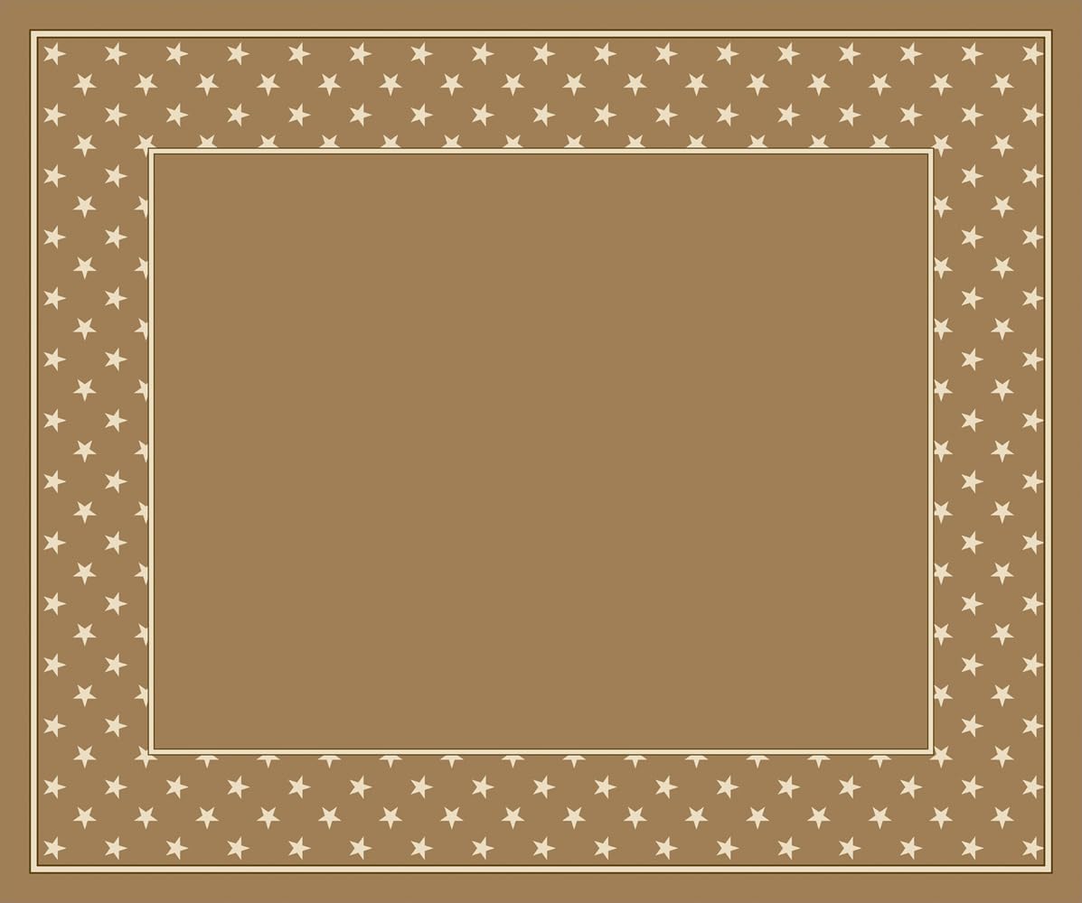 Lucky Stars Atlantic Novelty Rug 5'4
