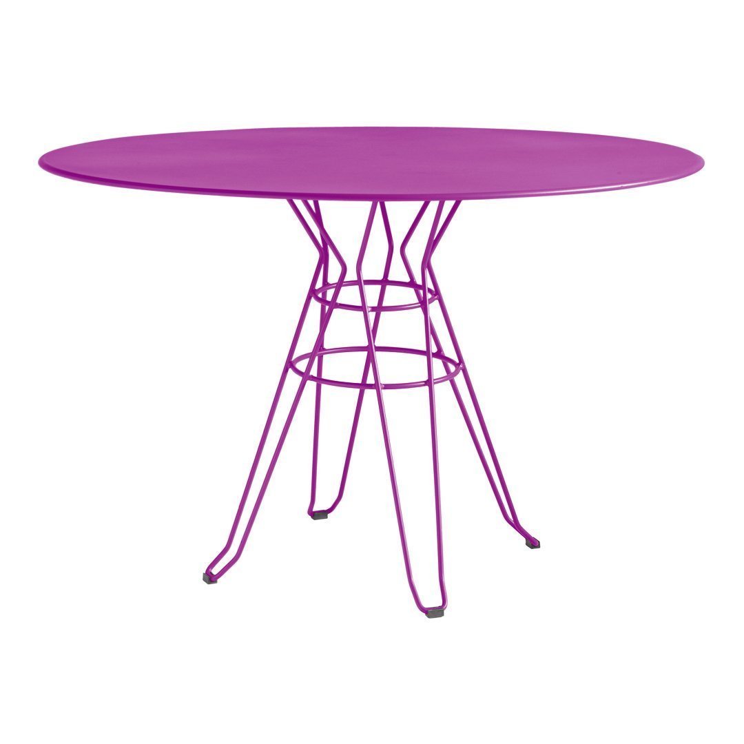 Round Capri Dining Table - Modern & Stylish for Kitchen, Dining Room, or Outdoor Entertaining