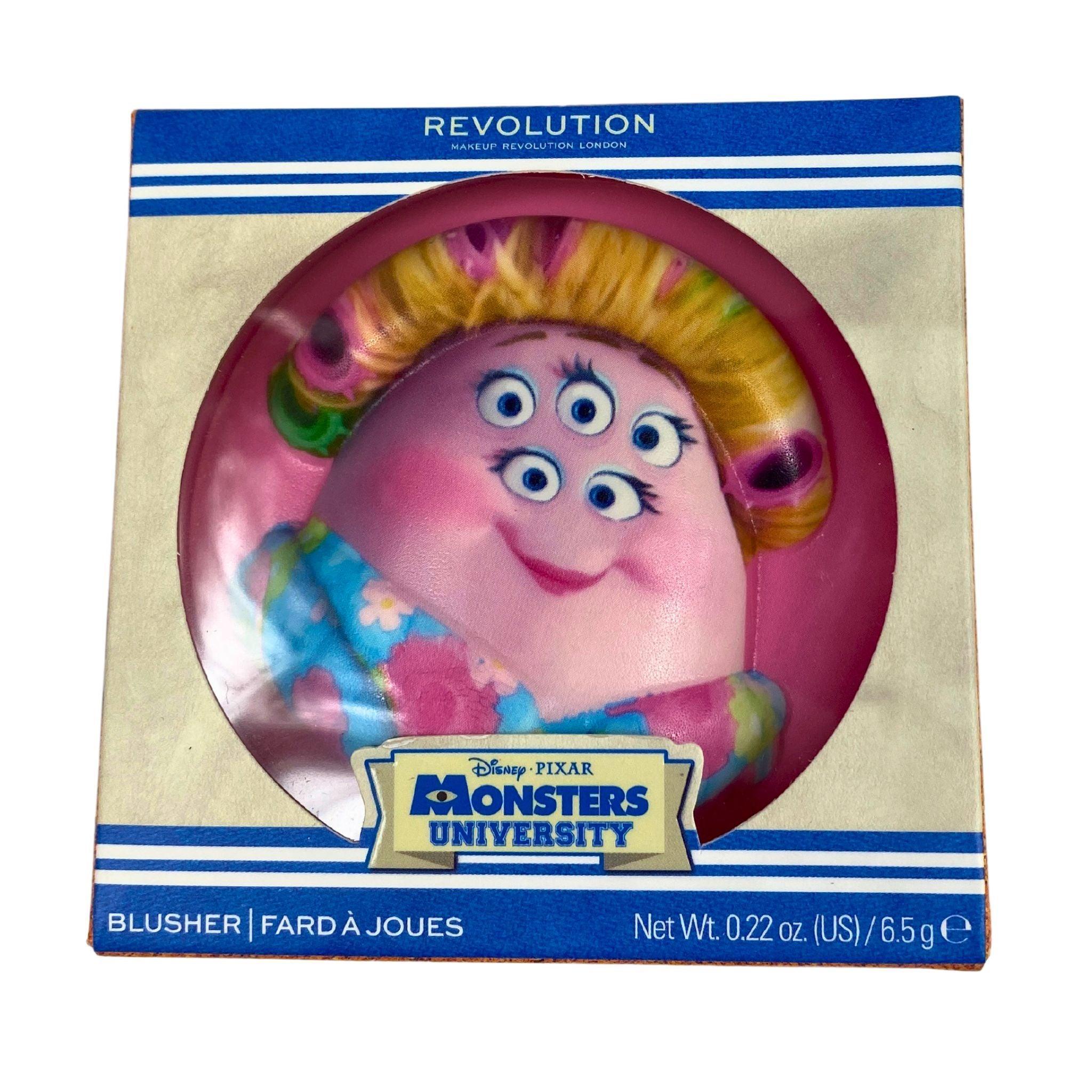Revolution X Monsters University Mrs. Squibbles Creme Blusher - 0.22oz/6.5g (50 Pcs Bulk) - Disney Pixar Makeup for Cosplay & Halloween Costumes