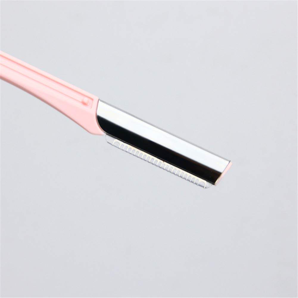Professional Eyebrow & Face Razor for Women - 3 Pack Black Dermaplaning Tool for Smooth Skin & Hair Removal - Perfect for Eyebrow Shaping, Peach Fuzz Removal & At-Home Skincare Routine