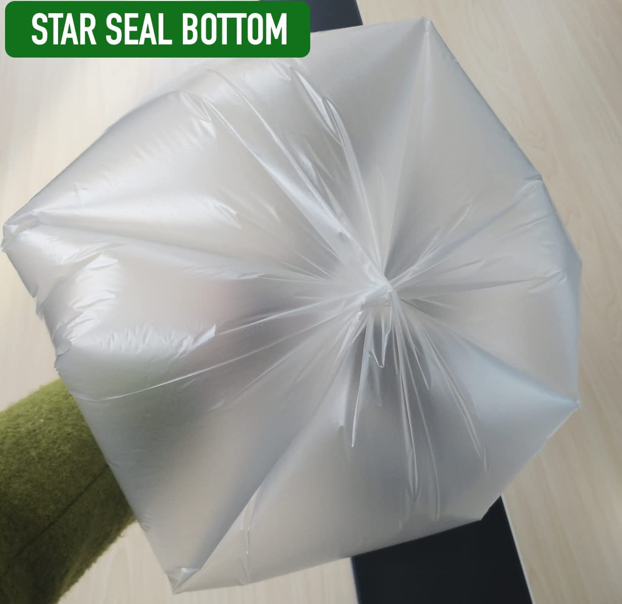 7-10 Gallon Clear Trash Bags - 110 Count (29