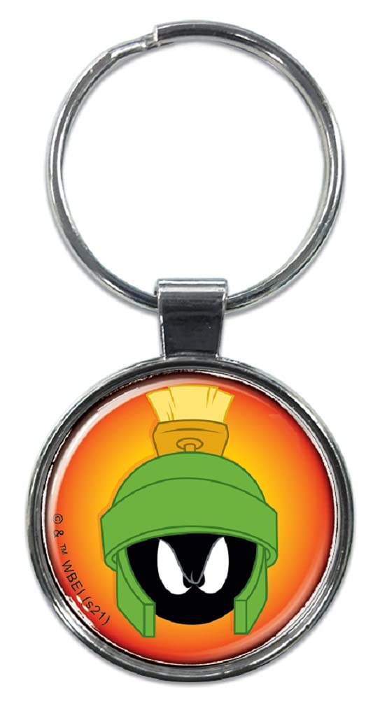 Looney Tunes Marvin the Martian Keychain - Ata-Boy Collectible Keyring for Cartoon Fans | Perfect Gift for Birthday, Christmas & Cosplay Accessories