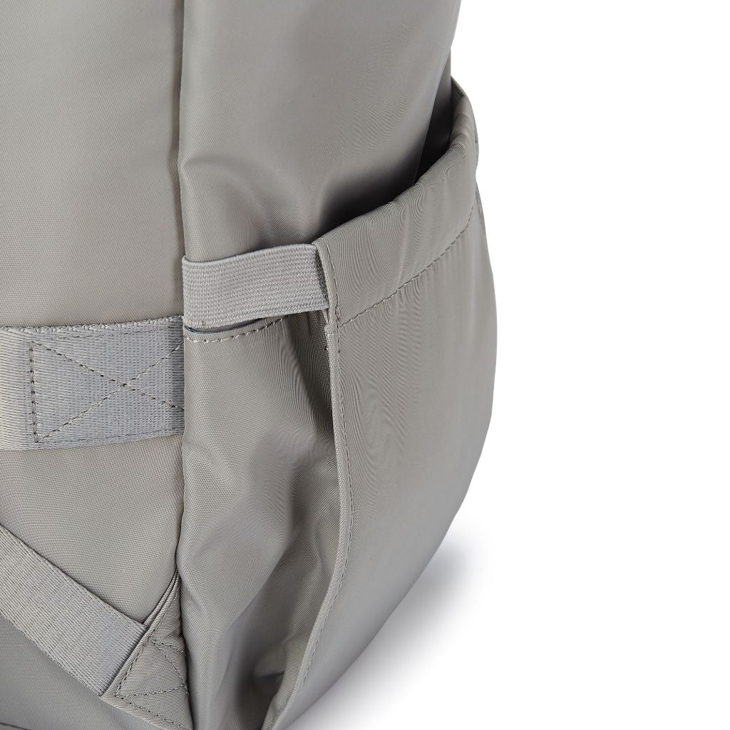 Hedgren Cherub Baby Backpack with Changing Mat - Lightweight Diaper Bag for Travel & Daycare, Waterproof Grey Nursery Organizer (Perfect for Newborns, Toddlers & Parents On-The-Go)
