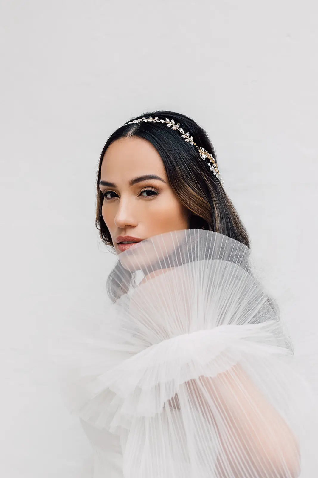 Angelina Halo Hair Extensions - Clip-In Human Hair for Volume & Length | Perfect for Weddings, Parties & Everyday Styling