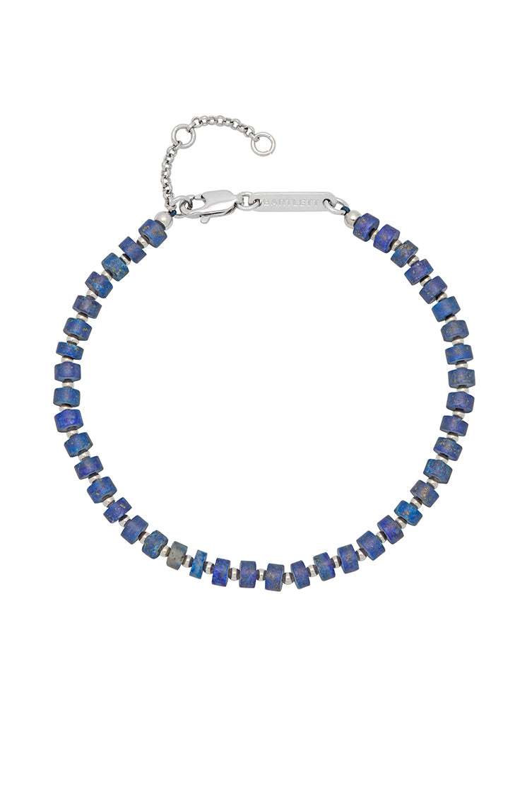 Gemstone Rondelle Bracelet for Men - Natural Healing Crystal Beaded Bracelet - Perfect for Meditation, Yoga & Spiritual Gifts