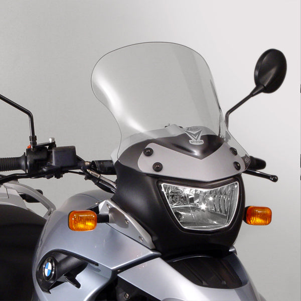 ZTechnik G650GS & F650GS (2005-2010) VStream Windshield - High Performance Motorcycle Windshield for BMW Adventure Bikes - Perfect for Long Distance Touring & Highway Riding