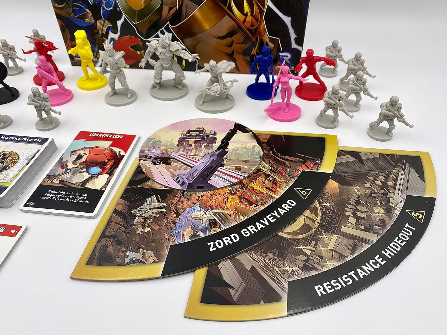 Power Rangers: Heroes of The Grid Shattered Grid Expansion - Renegade Games 859 | Board Game Expansion for Collectors & Strategy Lovers | Perfect for Game Nights & Superhero-Themed Events