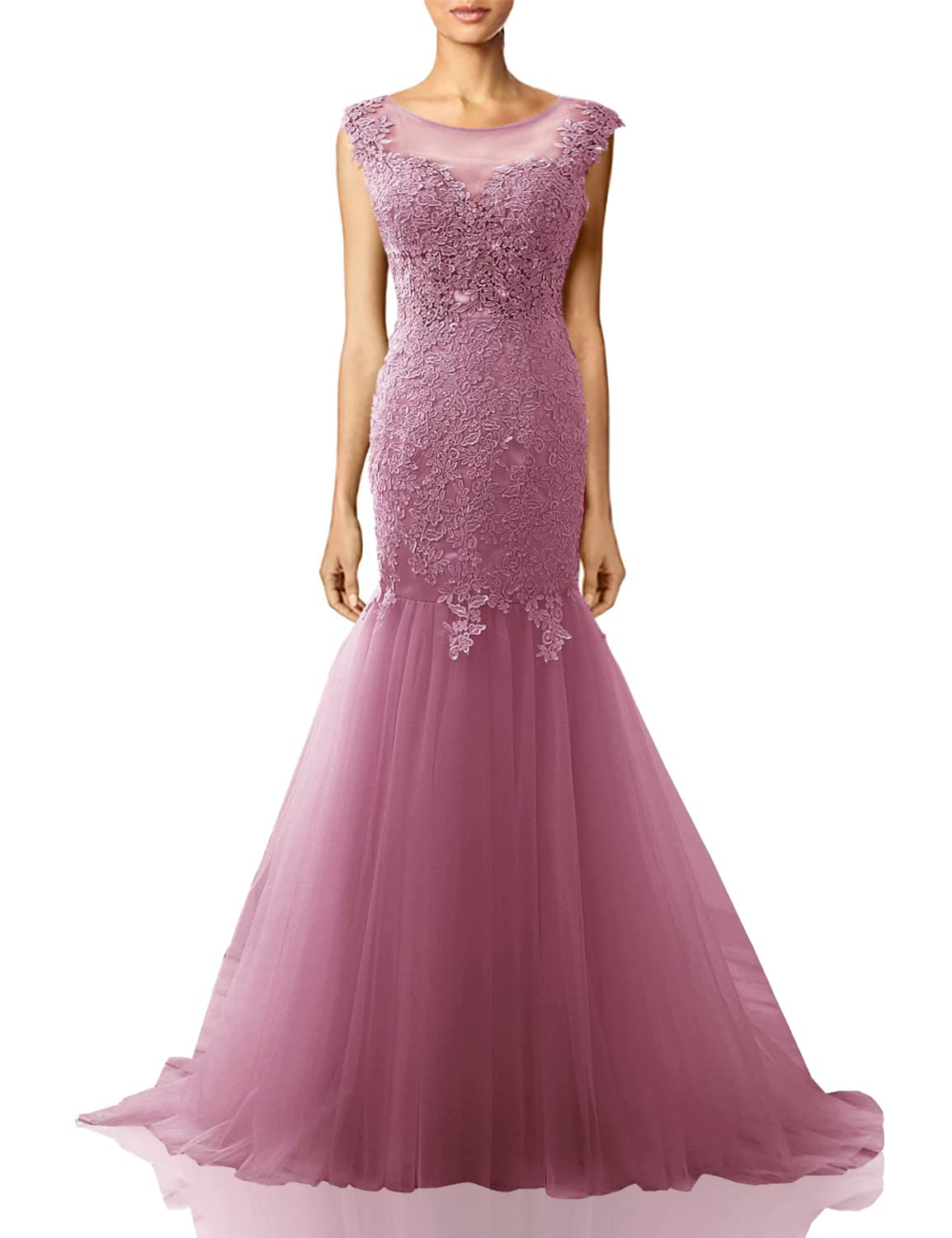 Elegant Lace Mermaid Prom Dresses for Women - Long Formal Evening Gowns for Homecoming, Wedding, Ball & Special Occasions