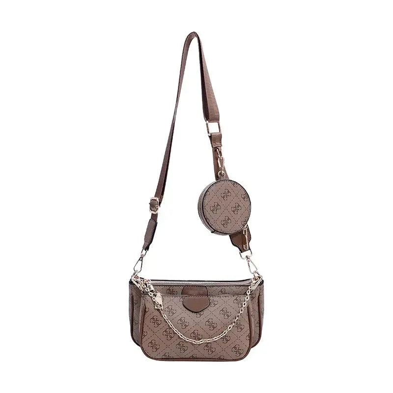 Stylish Women's 3-Piece Crossbody Bag Set - Fashionable Shoulder Purse for Daily Use, Travel & Shopping
