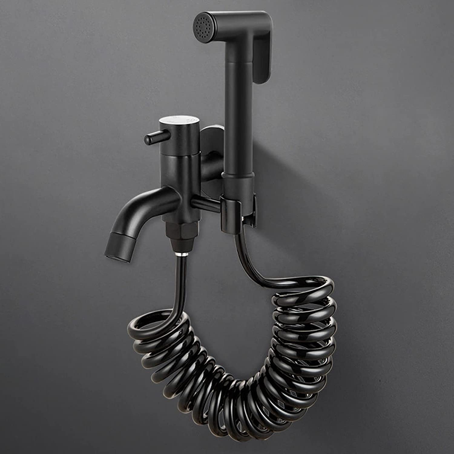 **Premium Brass Handheld Sprayer for Toilet - Adjustable Black Diaper Sprayer with Hose for Feminine Wash, Pet Cleaning & Baby Cloth Rinsing | Portable Bathroom Faucet for Hygiene & Convenience**    *(Perfect for Baby Care, Pet Grooming, Feminine Hygiene & Household Cleaning)*