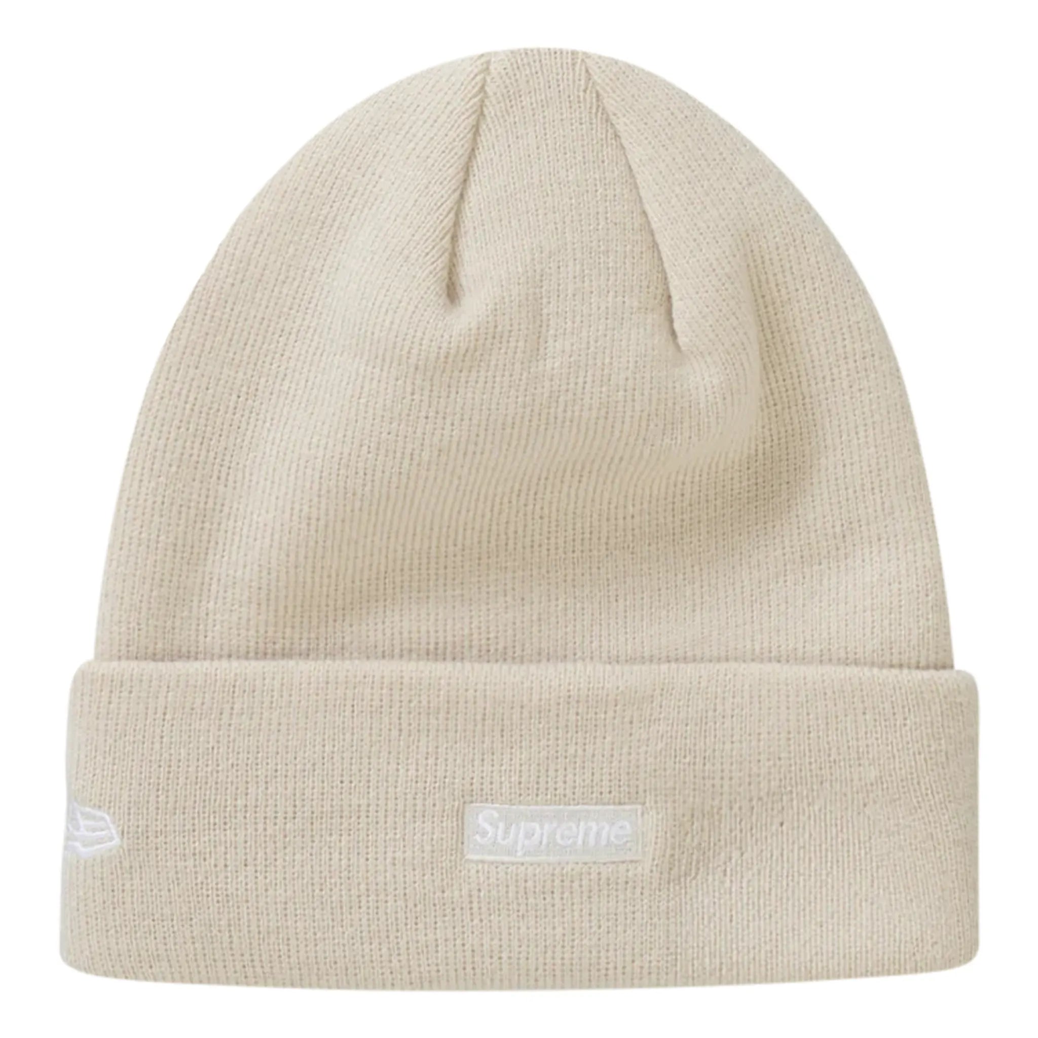 Supreme x New Era Script Logo Beanie - Warm Winter Knit Hat for Men & Women - Perfect for Skiing, Snowboarding & Outdoor Activities